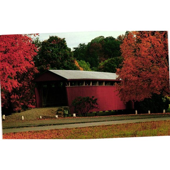 Cedar Lakes Conference Center Covered Postcard Ripley West Virginia Travel Souve - Picture 1 of 2